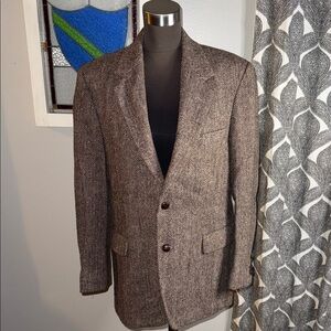 Harris Tweed Vintage Wool Sport Coat SZ 40R